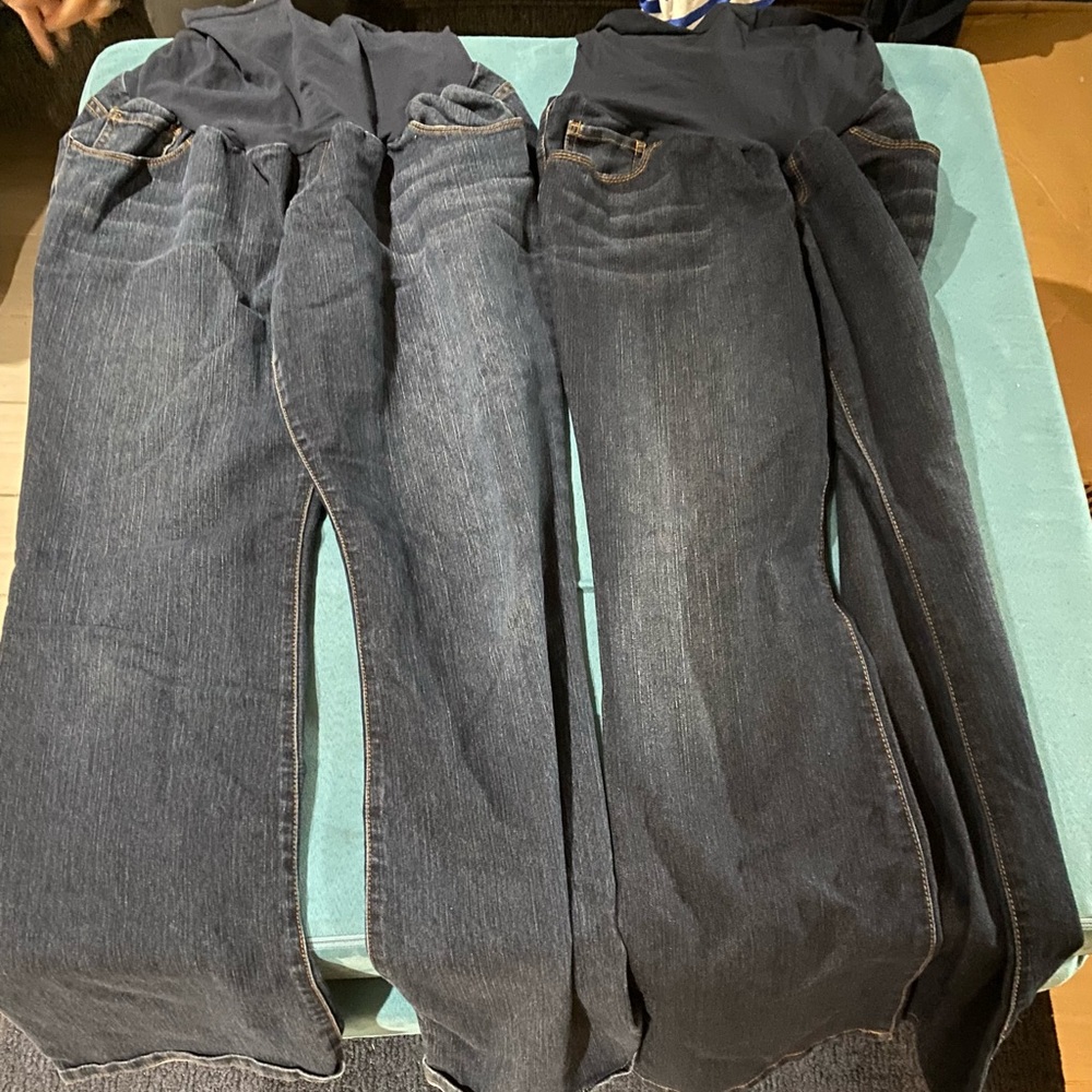 Medium Bootcut Maternity Jeans